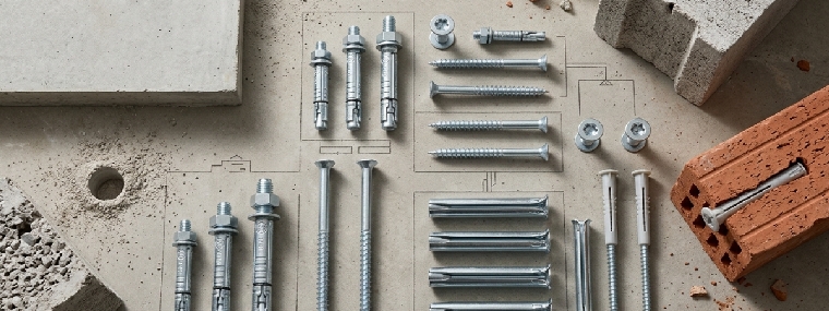 Welk stalen anker voor beton, steen of oude muur?